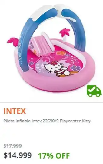 Intex Pileta inflable Intex 22690/9 Playcenter Kitty