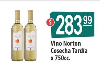 Autoservicio Capo Vino Norton Cosecha Tardía x 750cc oferta