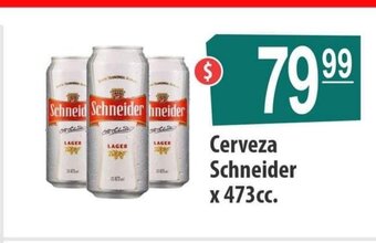 Autoservicio Capo Cerveza Schneider x 473cc oferta