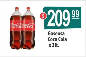 Autoservicio Capo Gaseosa Coca Cola x 3lt oferta