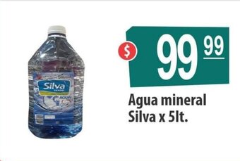 Autoservicio Capo Agua mineral Silva x 5lt oferta