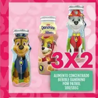 Supermercados Todo Alimento Concentrado Bebible Danonino Pow Patrol 100/185g oferta