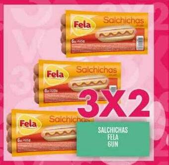 Supermercados Todo Salchichas Fela 6un oferta