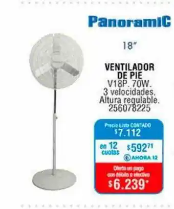 Perozzi Ventilador De Pie 18 oferta
