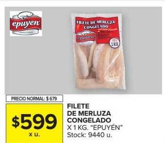 Carrefour Market Filete De Merluza Congelado Epuyén x 1kg oferta