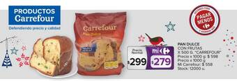 Carrefour Market Pan Dulce Con Frutas Carrefour oferta