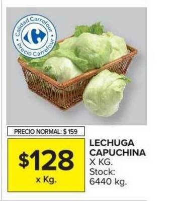 Carrefour Market Lechuga Capuchina oferta