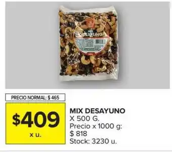 Carrefour Mix Desayuno x 500g oferta
