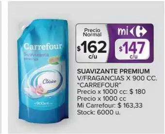 Carrefour Suavizante Premium V Fragancias Carrefour x 900cc oferta