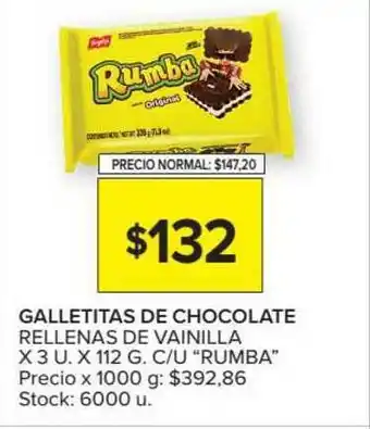 Galletitas De Chocolate Rellenas De Vainilla Rumba
