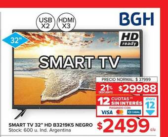 Carrefour Smart Tv 32 oferta