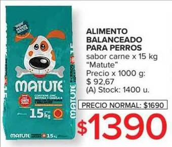 Carrefour Alimento Balanceado Para Perros Sabor Carne oferta
