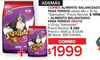 Carrefour Alimento Balanceado Para Perros Adulto Mix oferta