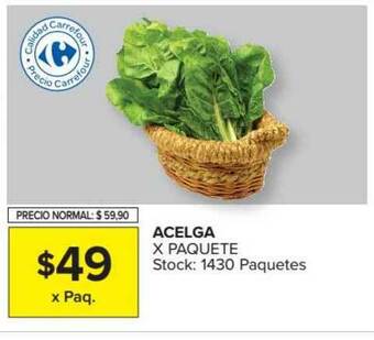 Carrefour Acelga oferta