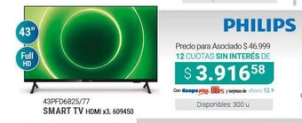 Cooperativa Obrera Philips Smart TV oferta