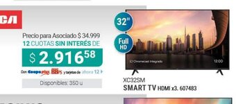 Cooperativa Obrera Smart TV oferta