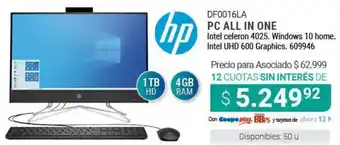 Cooperativa Obrera HP PC All in One oferta