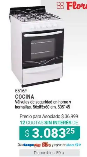 Cooperativa Obrera 5516F Cocina oferta