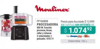 Cooperativa Obrera Moulinex Procesadora oferta