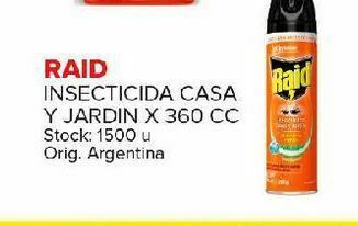 Carrefour Maxi Insecticida raid oferta
