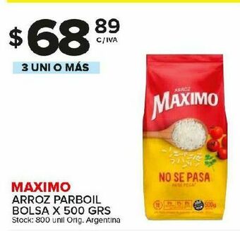 Carrefour Maxi Arroz maximo oferta