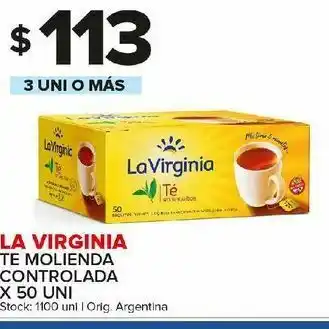 Carrefour Maxi Té negro la virginia oferta