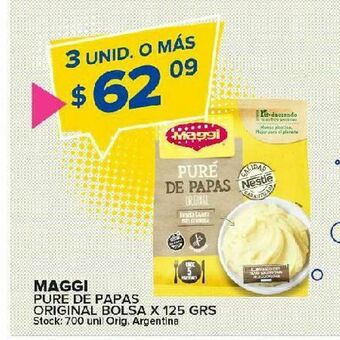 Carrefour Maxi Puré de papas maggi oferta