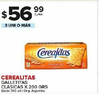 Carrefour Maxi Galletas cerealitas oferta