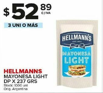 Carrefour Maxi Mayonesa hellmann's oferta