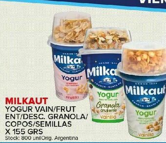 Carrefour Maxi Yogur milkaut oferta