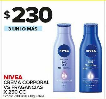 Carrefour Maxi Crema corporal nivea oferta