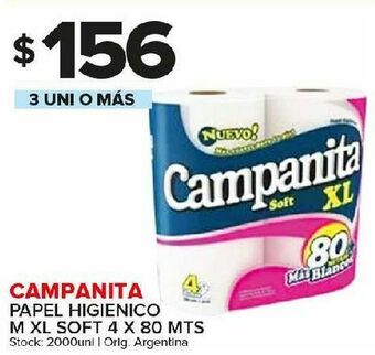 Carrefour Maxi Papel higiénico campanita oferta