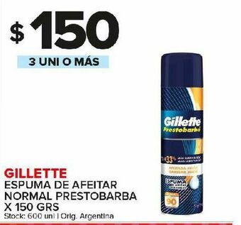 Carrefour Maxi Espuma de afeitar gillette oferta