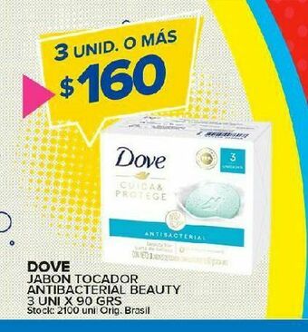 Carrefour Maxi Jabón de tocador dove oferta