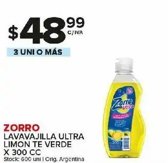 Carrefour Maxi Lavavajillas zorro oferta