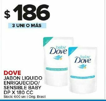 Carrefour Maxi Jabón líquido dove oferta