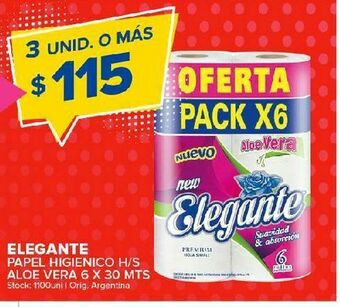 Carrefour Maxi Papel higiénico elegante oferta