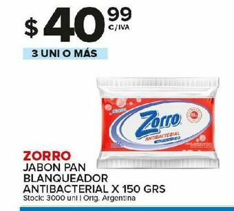 Carrefour Maxi Jabón zorro oferta