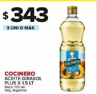 Carrefour Maxi Aceite de girasol cocinero oferta