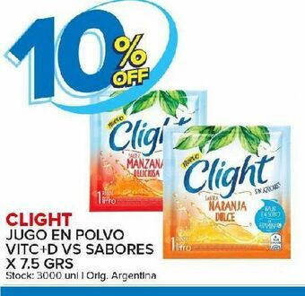 Carrefour Maxi Jugo en polvo clight oferta