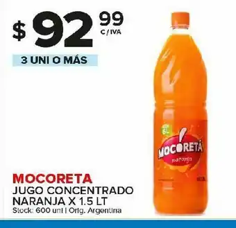 Carrefour Maxi Jugo concentrado mocoreta oferta