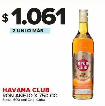 Carrefour Maxi Ron añejo havana club oferta