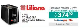 Cooperativa Obrera Liliana Tostadora 750w oferta