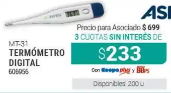 Cooperativa Obrera MT-31 Termómetro Digital 606956 oferta