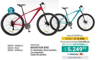 Cooperativa Obrera Pantera Mountain Bike oferta