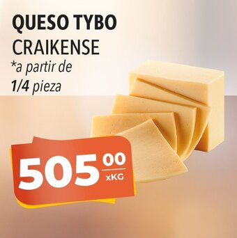 El Milagro Mayorista Queso Tybo Craikense oferta