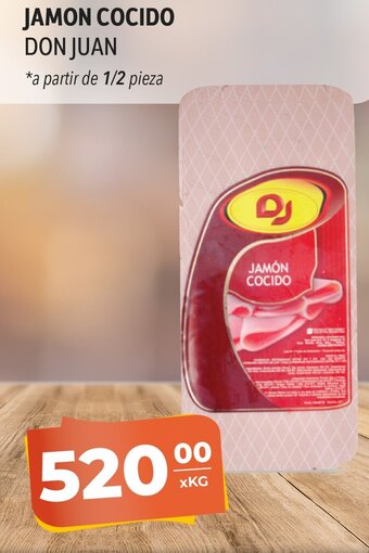 El Milagro Mayorista Jamon Cocido Don Juan oferta