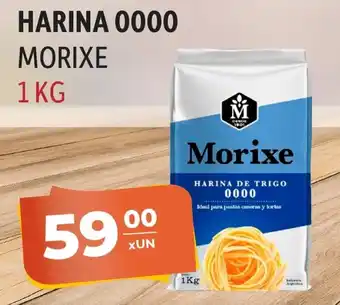 El Milagro Mayorista Harina 0000 Morixe 1kg oferta