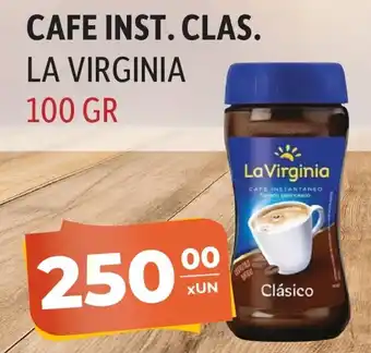 El Milagro Mayorista Cafe Inst.Clas La Virginia 100gr oferta