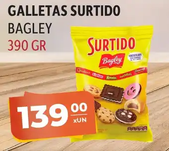 El Milagro Mayorista Galletas Surtido Bagley 390gr oferta